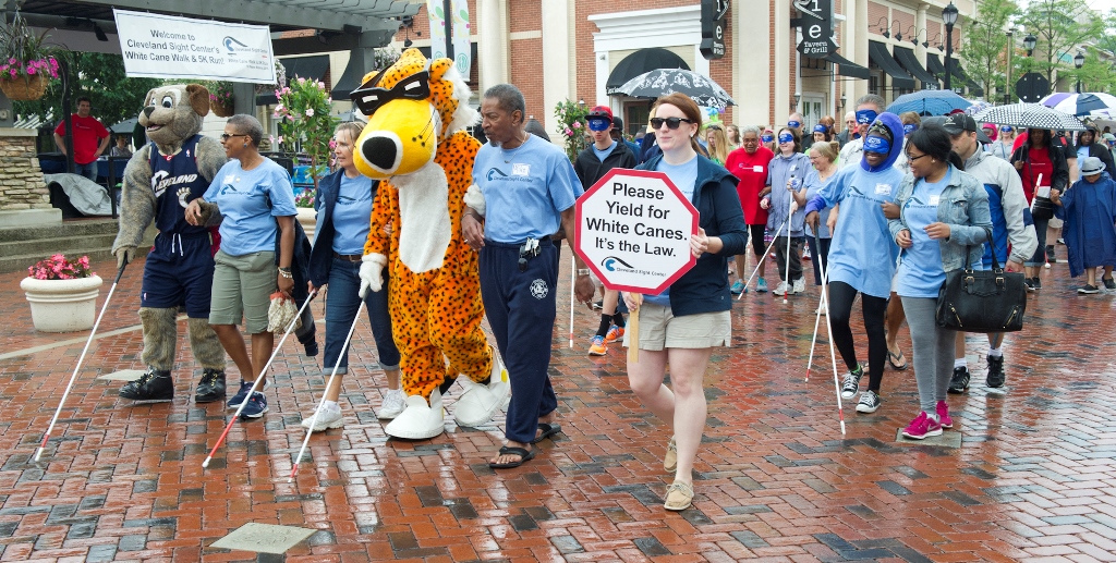 White Cane Walk Cleveland Sight Center